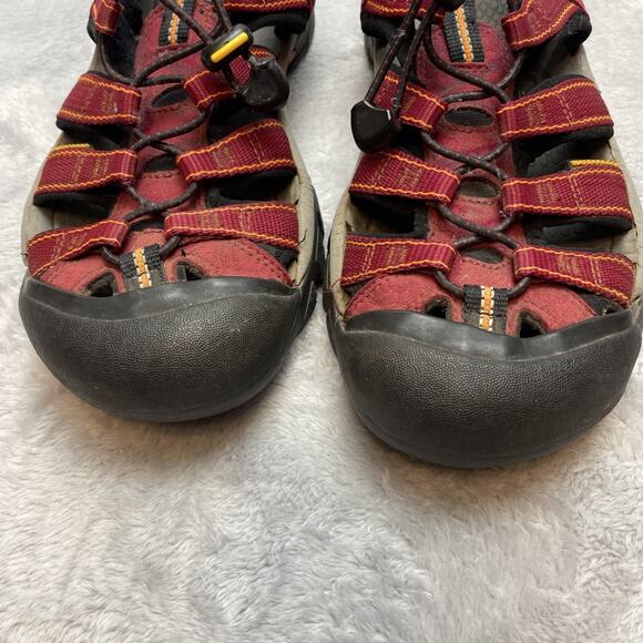 Keen Newport Sport Hiking Sandals Womens 8.5 Red Gorpcore Outdoors Hiking Active - Picture 3 of 7